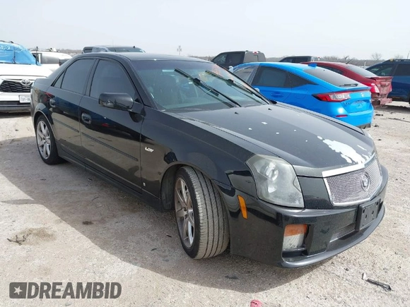 2006 Cadillac CTS-V with VIN 1G6DN57U360202173, listed as a IAAI auction lot 41752800 with 201,991 mi miles. Bid and sale history available at carsss.com. Image 1.