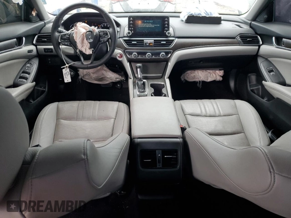 2019 Honda Accord EX-L with VIN 1HGCV1F55KA098027, listed as a Copart auction lot 50903525 with 61,514 mi miles and Salvage title. Bid and sale history available at DreamBid. Image 8.