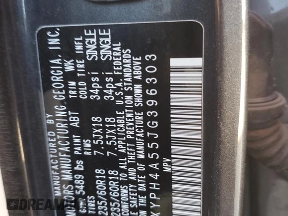 2018 Kia Sorento EX with VIN 5XYPH4A55JG396303, listed as a Copart auction lot 43771825 with 206,257 mi miles and Salvage Title. Bid and sale history available at DreamBid. Image 15.