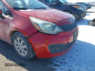 2014 Kia Rio LX with VIN KNADM4A3XE6408514, listed as a IAAI auction lot 41638709 with 97,231 mi miles. Bid and sale history available at carsss.com. Image 6.