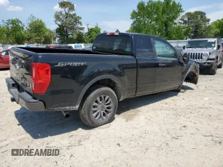 2021 Ford Ranger XL with VIN 1FTER1EH6MLD79123, listed as a Copart auction lot 54138215 with 31,759 mi miles and Salvage title. Bid and sale history available at DreamBid. Image 3.