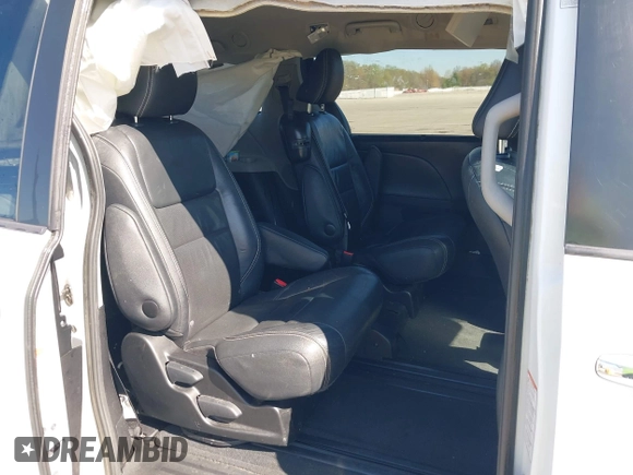 2017 Toyota Sienna SE with VIN 5TDXZ3DC8HS871148, listed as a IAAI auction lot 42035137 with 124,126 mi miles and . Bid and sale history available at DreamBid. Image 8.