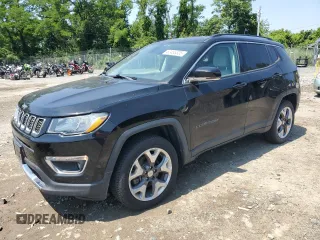 2017 Jeep Compass Limited z VIN 3C4NJDCB6HT616761, wystawiony jako Copart lot #62455325 z przebiegiem 90 172 mil mil oraz Czysty tytuł • Clean title. Historia ofert i sprzedaży dostępna na DreamBid. Obrazek 1.