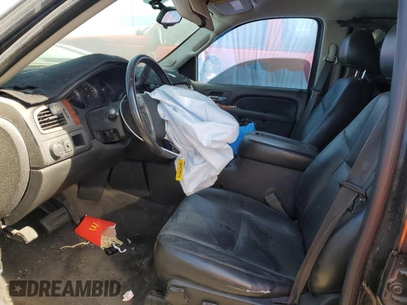 2012 Chevrolet Suburban LT with VIN 1GNSCJE03CR106478, listed as a Copart auction lot 81339414 with Not provided miles and Salvage title. Bid and sale history available at DreamBid. Image 7.
