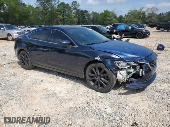 2015 Mazda 6 i Grand Touring with VIN JM1GJ1W5XF1182975, listed as a Copart auction lot 51318665 with 127,057 mi miles and Non Repairable. Bid and sale history available at DreamBid. Image 4.