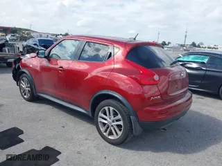 2013 Nissan Juke S with VIN JN8AF5MR0DT216514, listed as a IAAI auction lot 41568951 with 84,721 mi miles. Bid and sale history available at carsss.com. Image 3.
