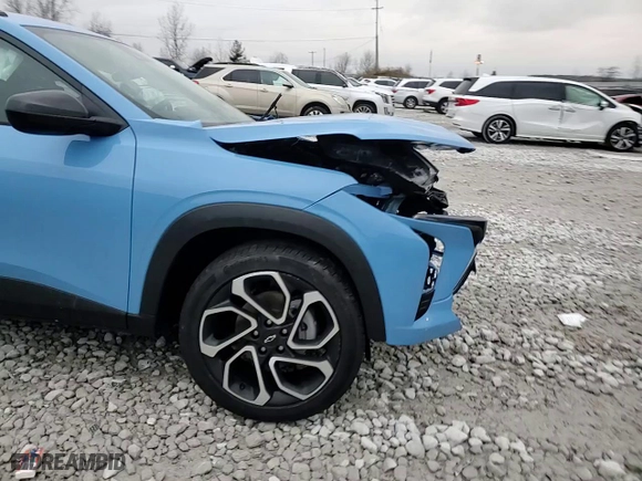 2024 Chevrolet Trax 2RS with VIN KL77LJE28RC216807, listed as a Copart auction lot 83752574 with 0 mi miles and Salvage Title. Bid and sale history available at carsss.com. Image 14.