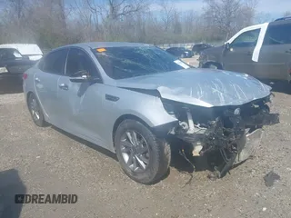 2019 Kia Optima LX with VIN 5XXGT4L36KG292810, listed as a IAAI auction lot 41964263 with 102,898 mi miles. Bid and sale history available at carsss.com. Image 1.