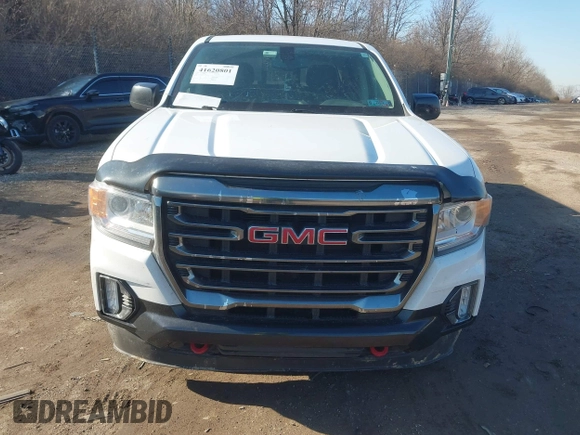 2021 GMC Canyon 4WD AT4 w/Leather with VIN 1GTG6FEN0M1279289, listed as a IAAI auction lot 41620801 with 134,699 mi miles. Bid and sale history available at carsss.com. Image 6.