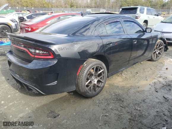 2017 Dodge Charger Daytona 340 with VIN 2C3CDXCT1HH635062, listed as a Copart auction lot 43397585 with NaN miles and Salvage Title. Bid and sale history available at carsss.com. Image 3.