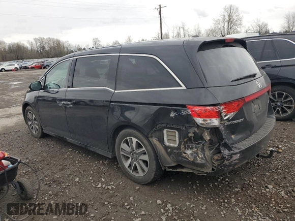 2014 Honda Odyssey Touring с VIN 5FNRL5H9XEB056180, выставлен на аукционе Copart как лот 47781575 с пробегом 142 707 миль миль и Списание • Salvage title. История ставок и продаж доступна на DreamBid. Изображение 2.