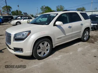 2014 GMC Acadia Denali z VIN 1GKKVTKD9EJ332097, wystawiony jako Copart lot #56315595 z przebiegiem 147 224 mil mil oraz Szkoda całkowita • Salvage title. Historia ofert i sprzedaży dostępna na DreamBid. Obrazek 1.