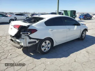2017 Kia Forte LX with VIN 3KPFK4A75HE046031, listed as a Copart auction lot 48627615 with 87,598 mi miles and Salvage Title. Bid and sale history available at carsss.com. Image 3.