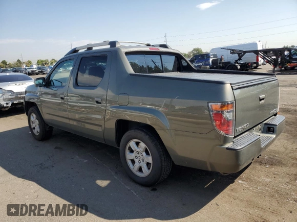 2007 Honda Ridgeline RTL w/Leather with VIN 2HJYK16587H531177, listed as a Copart auction lot 70881344 with 196,938 mi miles and Salvage Title. Bid and sale history available at carsss.com. Image 2.