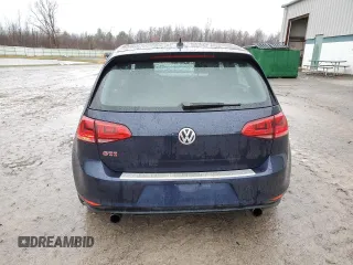 2015 Volkswagen Golf GTI Autobahn w/Performance Pkg with VIN 3VW447AUXFM092608, listed as a Copart auction lot 69382632 with 48,140 mi miles. Bid and sale history available at carsss.com. Image 6.