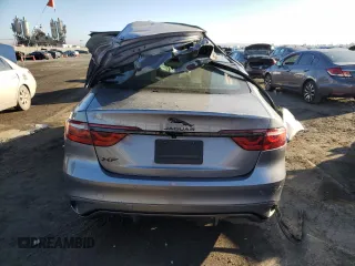 2021 Jaguar XF SE with VIN SAJBG4FX2MCY87848, listed as a Copart auction lot 45083885 with 0 mi miles and Salvage Title. Bid and sale history available at carsss.com. Image 6.