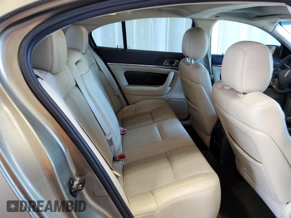 2013 Lincoln MKS EcoBoost with VIN 1LNHL9FT2DG604657, listed as a Copart auction lot 65357735 with 133,548 mi miles and Salvage title. Bid and sale history available at DreamBid. Image 10.