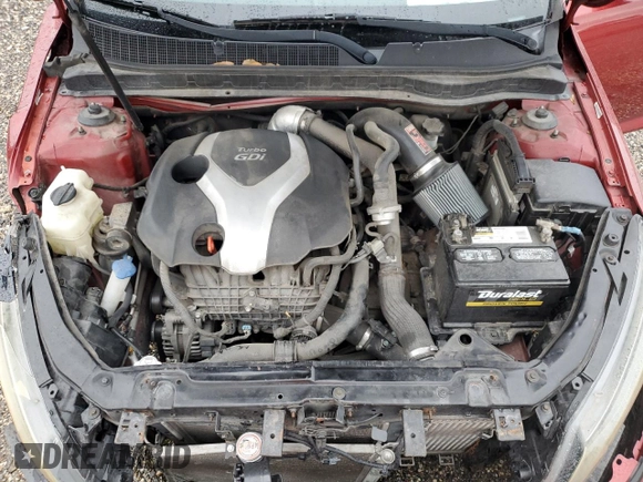2014 Kia Optima SXL Turbo with VIN 5XXGR4A61EG335840, listed as a Copart auction lot 44946495 with 138,411 mi miles and Salvage Title. Bid and sale history available at DreamBid. Image 11.