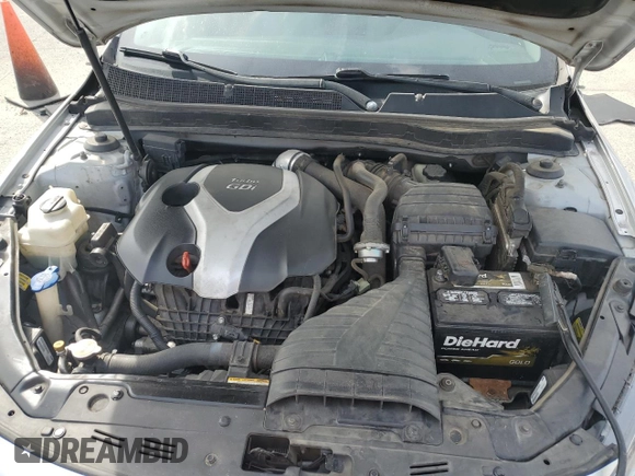 2011 Kia Optima EX with VIN KNAGN4A65B5094275, listed as a Copart auction lot 47692835 with 290,512 mi miles and Salvage Title. Bid and sale history available at carsss.com. Image 11.