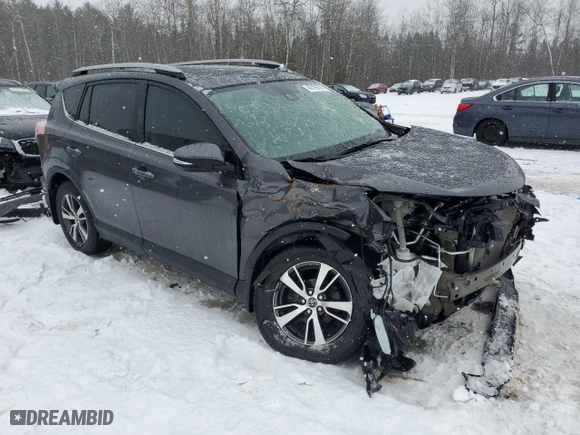 2017 Toyota RAV4 LE with VIN 2T3ZFREV8HW357075, listed as a Copart auction lot 42169425 with 0 mi miles and Salvage Title. Bid and sale history available at carsss.com. Image 4.