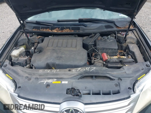 2012 Toyota Avalon with VIN 4T1BK3DB9CU466888, listed as a IAAI auction lot 42712681 with 323,252 mi miles and . Bid and sale history available at DreamBid. Image 10.
