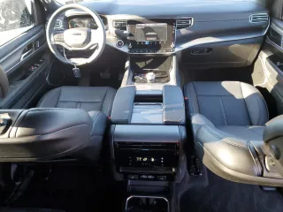 2023 Jeep Wagoneer Series II Carbide with VIN 1C4SJVBP3PS559313, listed as a Copart auction lot 87649695 with 15,837 mi miles and Salvage title. Bid and sale history available at DreamBid. Image 8.