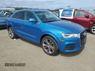 2016 Audi Q3 Premium Plus with VIN WA1EFCFS5GR016757, listed as a Copart auction lot 51844075 with 32,565 mi miles and Salvage Title. Bid and sale history available at carsss.com. Image 4.