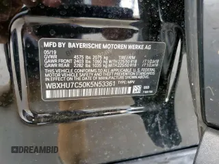 2019 BMW X1 sDrive28i z VIN WBXHU7C50K5N53361, wystawiony jako Copart lot #57681065 z przebiegiem 94 471 mil mil oraz Czysty tytuł • Clean title. Historia ofert i sprzedaży dostępna na DreamBid. Obrazek 14.