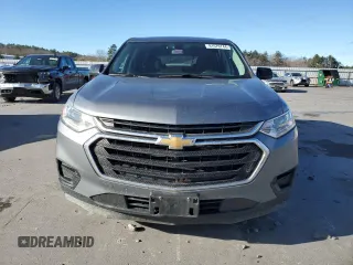 2019 Chevrolet Traverse LS with VIN 1GNEVFKW7KJ302692, listed as a Copart auction lot 81576744 with 94,856 mi miles and Salvage Title. Bid and sale history available at carsss.com. Image 5.