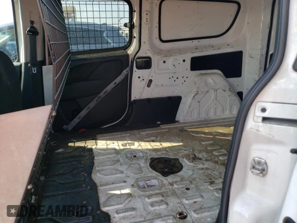 2018 Ram ProMaster City Cargo Tradesman with VIN ZFBERFAB1J6J34497, listed as a Copart auction lot 72412884 with 197,058 mi miles and Salvage Title. Bid and sale history available at DreamBid. Image 11.