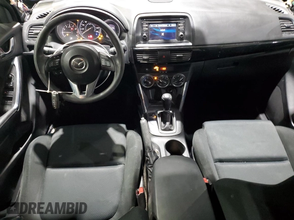 2015 Mazda CX-5 Sport with VIN JM3KE4BY0F0513835, listed as a Copart auction lot 43627295 with 131,258 mi miles and Salvage Title. Bid and sale history available at carsss.com. Image 8.
