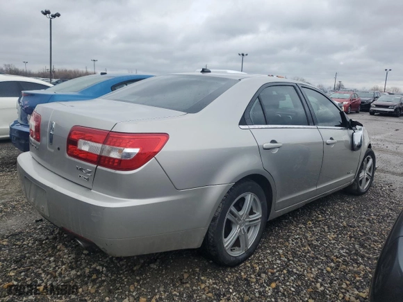 2007 Lincoln MKZ with VIN 3LNHM28T47R610104, listed as a Copart auction lot 43023585 with 0 mi miles and Clean Title. Bid and sale history available at carsss.com. Image 3.
