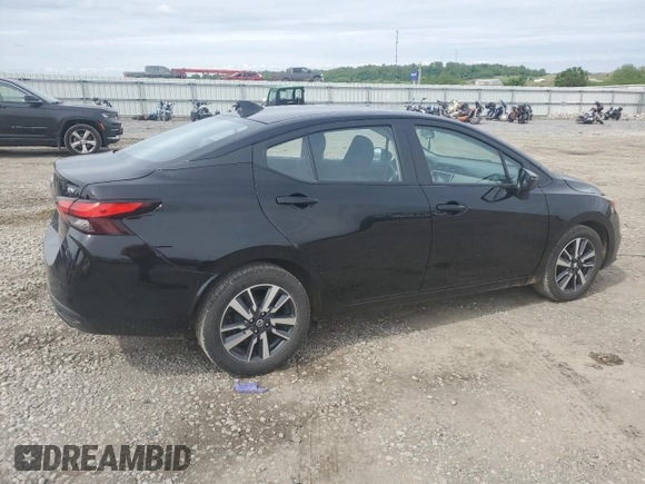 2021 Nissan Versa SV with VIN 3N1CN8EV6ML848171, listed as a Copart auction lot 56190565 with 70,712 mi miles and Salvage title. Bid and sale history available at DreamBid. Image 3.