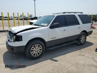 2007 Ford Expedition XLT with VIN 1FMFU16527LA43685, listed as a Copart auction lot 60219165 with 228,761 mi miles and Salvage title. Bid and sale history available at DreamBid. Image 1.