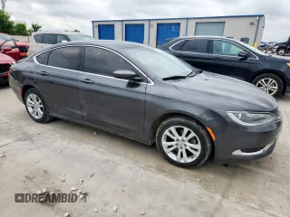2015 Chrysler 200 Limited with VIN 1C3CCCAB8FN680655, listed as a Copart auction lot 60544225 with 192,932 mi miles and Salvage title. Bid and sale history available at DreamBid. Image 4.