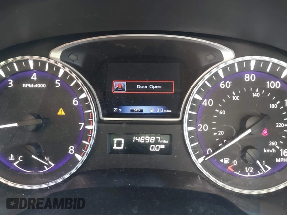 2015 Infiniti QX60 with VIN 5N1AL0MM7FC526525, listed as a IAAI auction lot 41356677 with 148,987 mi miles and . Bid and sale history available at DreamBid. Image 7.