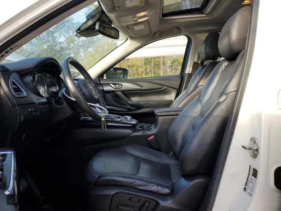 2016 Mazda CX-9 Touring with VIN JM3TCACY8G0119721, listed as a Copart auction lot 41614545 with 14,491 mi miles and Salvage Title. Bid and sale history available at DreamBid. Image 7.