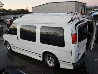 1999 Chevrolet Express with VIN 1GBFG15R5X1114149, listed as a Copart auction lot 81694184 with Not Provided miles and Salvage Title. Bid and sale history available at carsss.com. Image 2.
