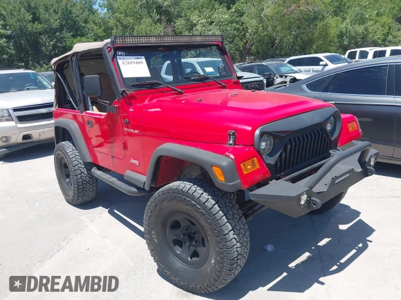 1997 Jeep Wrangler SE with VIN 1J4FY29P0VP417108, listed as a IAAI auction lot 42819409 with 72,761 mi miles and . Bid and sale history available at DreamBid. Image 1.
