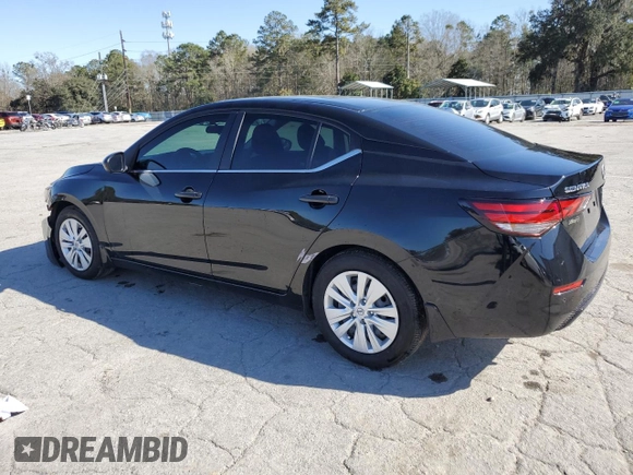 2024 Nissan Sentra S z VIN 3N1AB8BV3RY334549, wystawiony jako Copart lot #48660835 z przebiegiem 2 240 mil mil oraz Szkoda całkowita • Salvage title. Historia ofert i sprzedaży dostępna na DreamBid. Obrazek 2.
