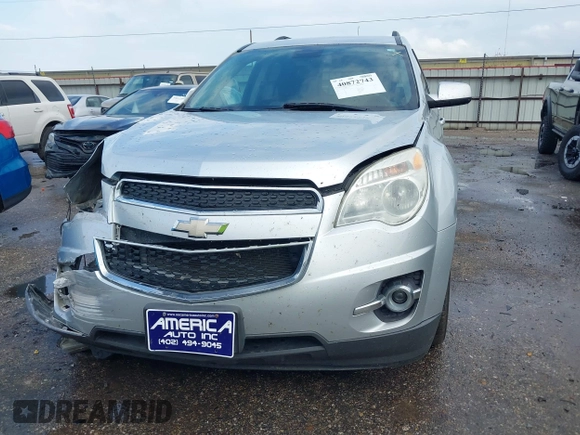 2012 Chevrolet Equinox LT w/2LT with VIN 2GNFLNEK9C6115322, listed as a IAAI auction lot 40872743 with 129,569 mi miles. Bid and sale history available at carsss.com. Image 12.