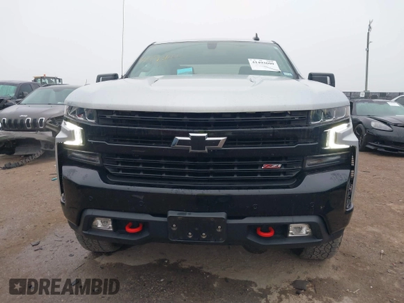 2022 Chevrolet Silverado 1500 LT Trail Boss with VIN 1GCPYFEL3NZ232477, listed as a IAAI auction lot 41493600 with 46,070 mi miles and . Bid and sale history available at DreamBid. Image 12.