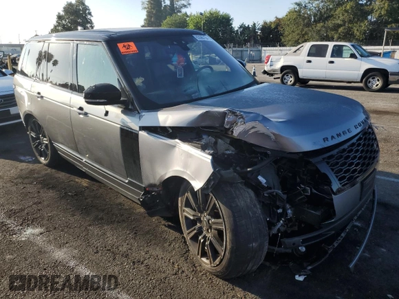 2022 Land Rover Range Rover Westminster z VIN SALGS2SE0NA462601, wystawiony jako Copart lot #63565194 z przebiegiem 14 609 mil mil oraz Szkoda całkowita • Salvage title. Historia ofert i sprzedaży dostępna na DreamBid. Obrazek 4.