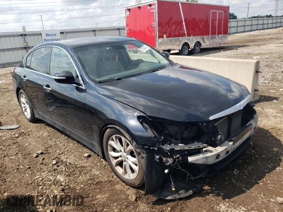 2012 Hyundai Genesis 3.8L with VIN KMHGC4DD0CU170099, listed as a Copart auction lot 67594234 with 191,437 mi miles and Salvage Title. Bid and sale history available at carsss.com. Image 4.