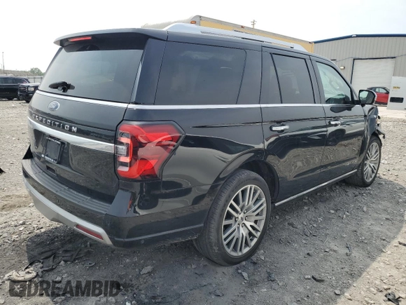 2022 Ford Expedition Platinum with VIN 1FMJU1MTXNEA27764, listed as a Copart auction lot 58815345 with 67,219 mi miles and Salvage title. Bid and sale history available at DreamBid. Image 3.
