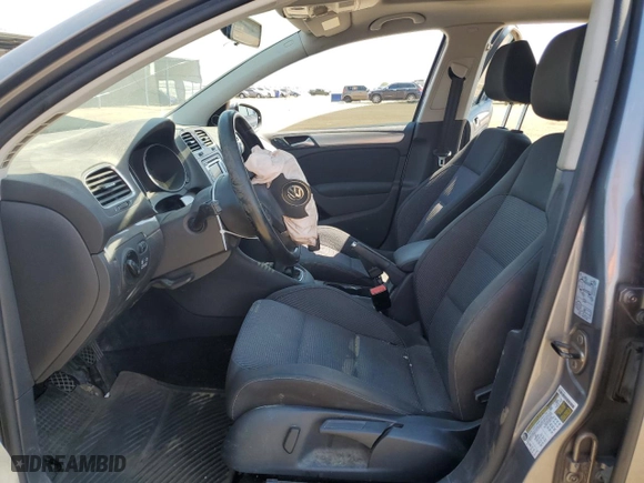 2013 Volkswagen Golf TDI w/Sunroof & Nav with VIN WVWNM7AJXDW007910, listed as a Copart auction lot 62839634 with 80,896 mi miles and Non Repairable. Bid and sale history available at carsss.com. Image 7.
