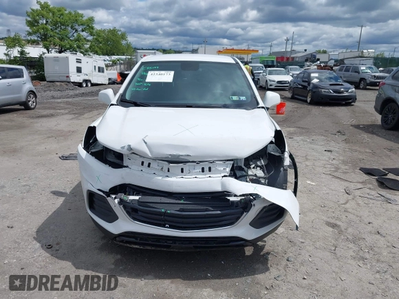2021 Chevrolet Trax LS with VIN KL7CJKSB8MB302437, listed as a IAAI auction lot 42340173 with 26,159 mi miles and . Bid and sale history available at DreamBid. Image 12.