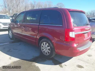 2015 Chrysler Town & Country Touring with VIN 2C4RC1BG9FR751398, listed as a IAAI auction lot 41646478 with 239,433 mi miles. Bid and sale history available at carsss.com. Image 3.