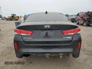 2017 Kia Optima EX with VIN KNAGU4LE9H5010426, listed as a Copart auction lot 54132715 with 125,902 mi miles and Salvage title. Bid and sale history available at DreamBid. Image 6.