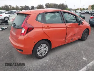 2019 Honda Fit LX with VIN 3HGGK5H44KM703289, listed as a IAAI auction lot 42058382 with Not Provided miles. Bid and sale history available at carsss.com. Image 4.